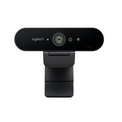 Logitech Webcam BRIO ULTRA HD PRO, 4K Ultra HD webcam with HDR and Windows Hello support